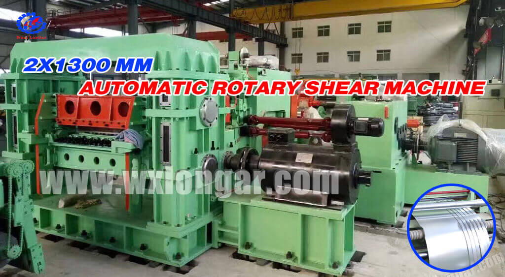 2X1300 Automatic Rotary Shear Machine banner 12